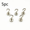 16mm Diameter 5kg Power  Magnet Magnetic Hook Hanger Key Coat Cup Hanging Hanger for Home Storage Super Strong  Neodymium PTSNET