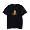 2020 New NICK AUSTIN PUFF TEDDY BEAR BLACK T-SHIRT Korean loose tops ins tide T SHIRT Casual Streetwear kpop Unisex T shirts