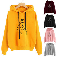 Women's sweatshirt hoodie 2020 loose casual printing refill