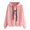 Women's sweatshirt hoodie 2020 loose casual printing refill